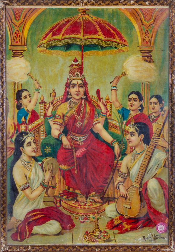 Ambika, Raja Ravi Varma, Balaji Art - Artisera