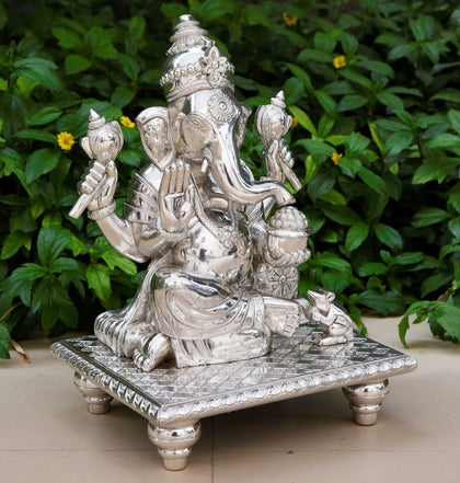 Ganesha Bhupati, , Silver Showpieces - Artisera