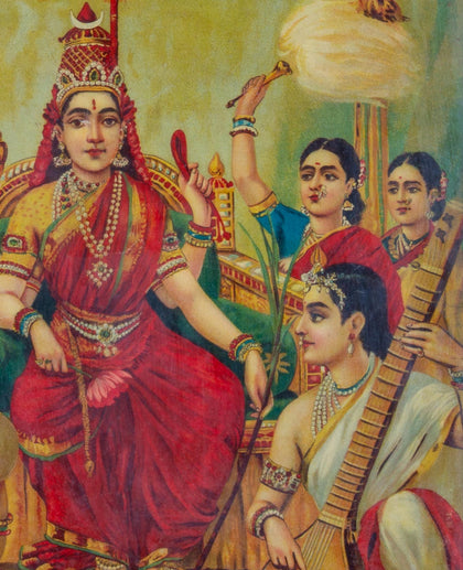 Ambika, Raja Ravi Varma, Balaji Art - Artisera