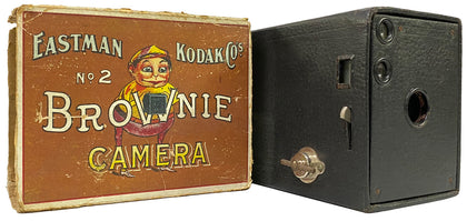 Eastman Kodak No. 2 Brownie Camera, Model D, , Early Technology - Artisera