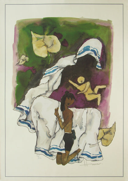 Mother - 4, M.F. Husain, Archer Art Gallery - Artisera