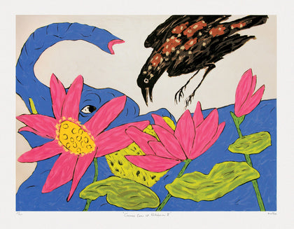 Cuckoo Crow at Nathdwara - II, Amit Ambalal, Archer Art Gallery - Artisera