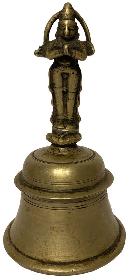 Ritual Bell with Hanuman and Garuda, , Balaji's Antiques and Collectibles - Artisera