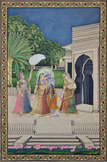 Radha Krishna - 11, Nitin and Nilesh Sharma, Ethnic Art - Artisera