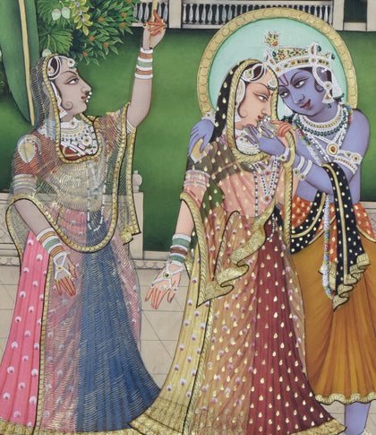 Radha Krishna - 11, Nitin and Nilesh Sharma, Ethnic Art - Artisera