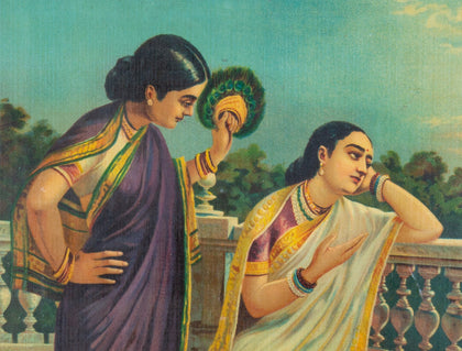 Damayanti - 01, Raja Ravi Varma, Balaji Art - Artisera