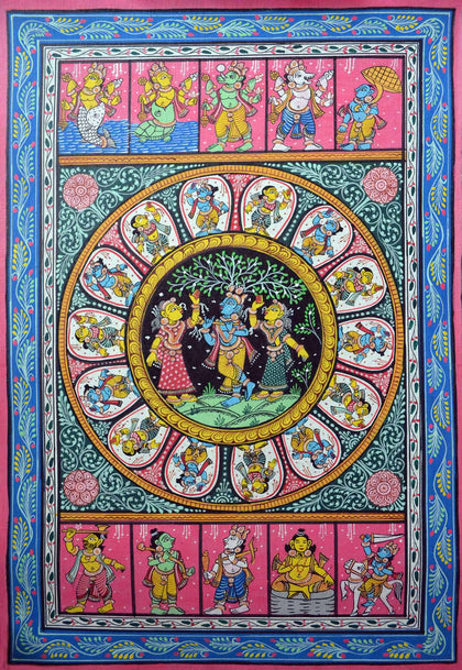 Pattachitra - Untitled PC08, Prakash Chandra, Gallery Ragini - Artisera