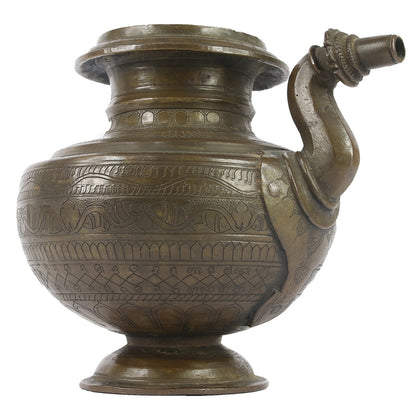 Hindu Ritual Lota with Spout, , Balaji's Antiques and Collectibles - Artisera