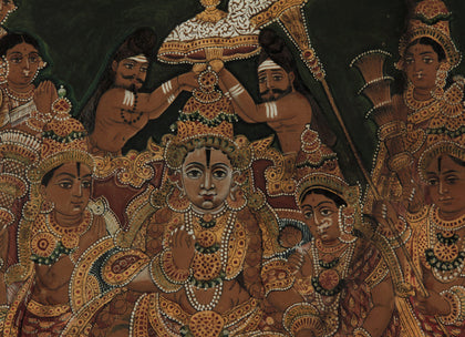 Rama Pattabhisheka, , Mysore Paintings - Artisera