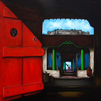 Door Series 09, K.R. Santhana Krishnan, Internal - Artisera