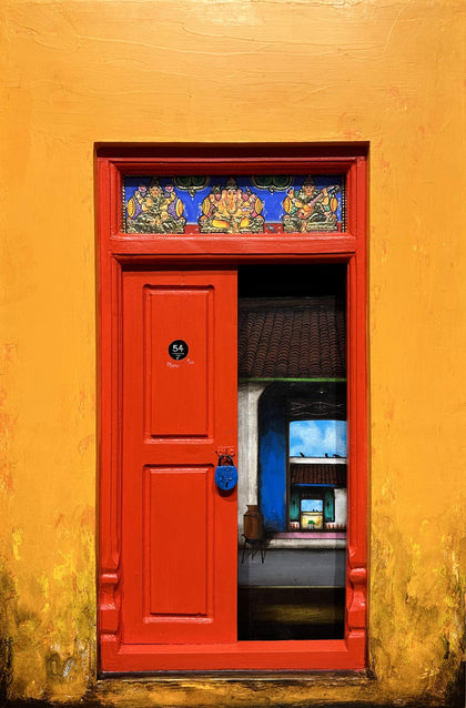 Door Series 18, K.R. Santhana Krishnan, Internal - Artisera