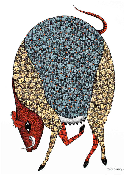 Gond - Untitled 78, Manoj Tekam, Arts of the Earth - Artisera