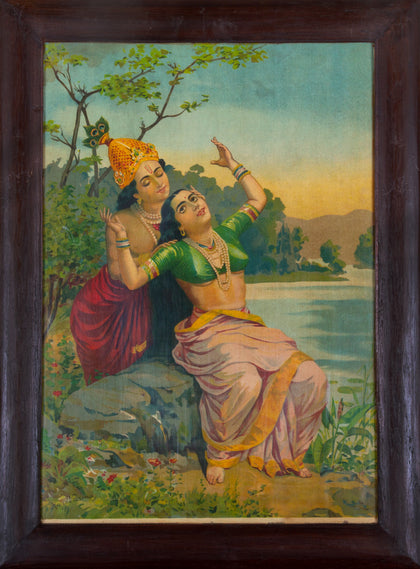 Radha Vilas, Raja Ravi Varma, Balaji Art - Artisera