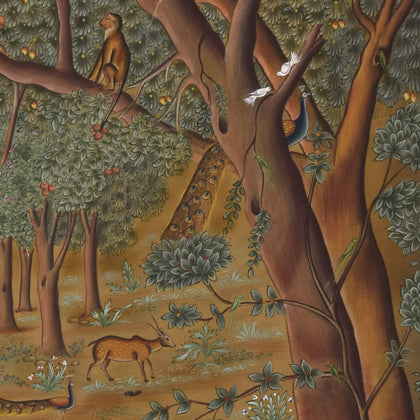 Forest Scenes - 01, Nemichand, Ethnic Art - Artisera
