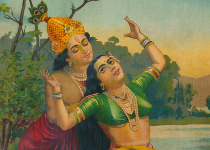 Radha Vilas, Raja Ravi Varma, Balaji Art - Artisera