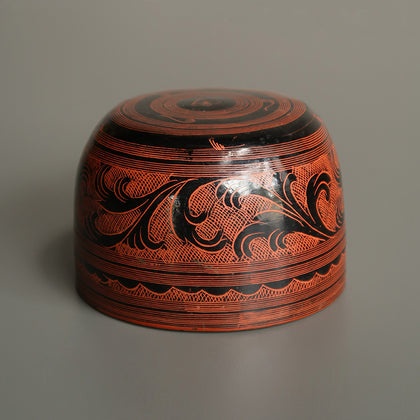 Burmese Lacquer Finger Bowl 01, , Burmese Lacquerware - Artisera