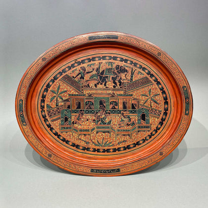 Burmese Lacquer Tray 01, , Burmese Lacquerware - Artisera