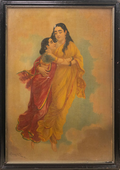 Menaka and Shakuntala - 02, Raja Ravi Varma, Balaji Art - Artisera