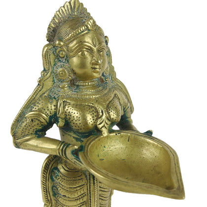 Deccan Deepalakshmis (Pair), , Ritual Lamps - Artisera