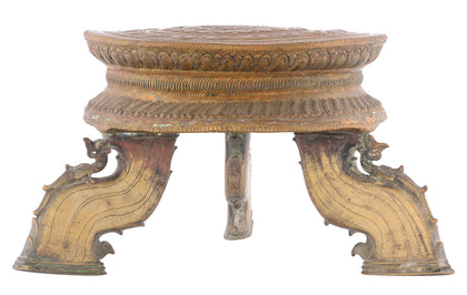 Yali Stool, , Rani Arts & Teak - Artisera