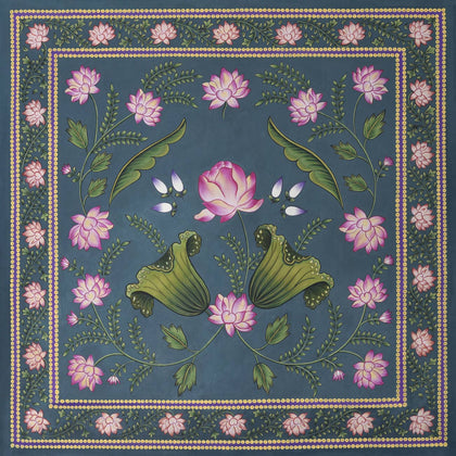 Lotuses - 06, Nemichand, Ethnic Art - Artisera