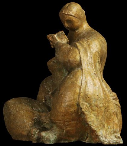 Reading, Shankar Ghosh, Stories in Bronze - Artisera