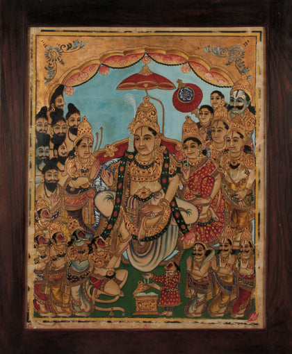 Ram Darbar - II, , Mysore Paintings - Artisera