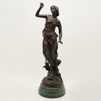 Art Nouveau Lady Figure, , Ethnic Art Collectibles - Artisera