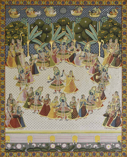 Raas Leela - 10, Nitin and Nilesh Sharma, Ethnic Art - Artisera