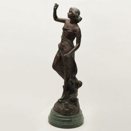 Art Nouveau Lady Figure, , Ethnic Art Collectibles - Artisera