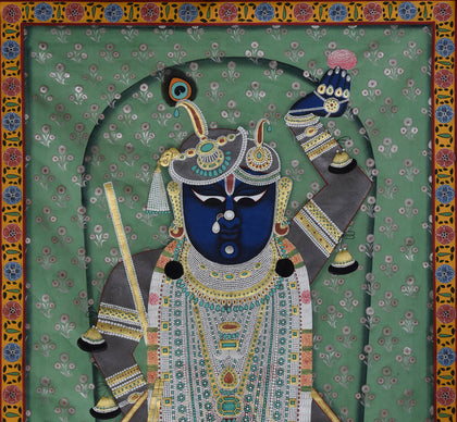 Shrinathji - 03, Nitin and Nilesh Sharma, Ethnic Art - Artisera