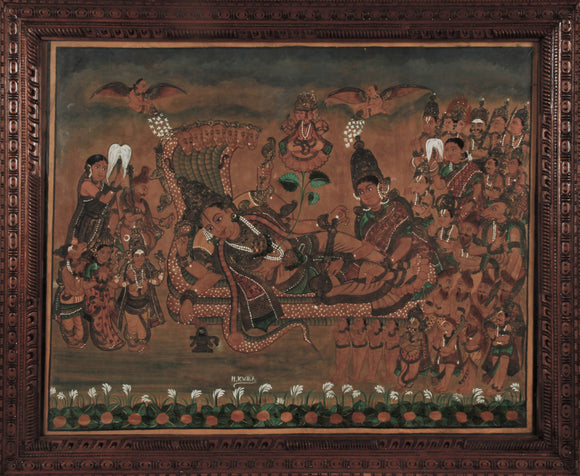 Anantha Sayana, , Mysore Paintings - Artisera