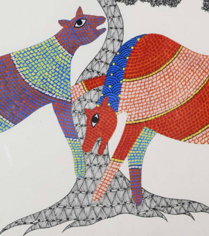 Gond - Untitled 50, Rajendra Kumar Shyam, Arts of the Earth - Artisera