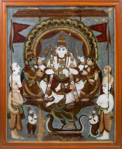 Kartikeya (Murugan), , Balaji Reverse Glass - Artisera