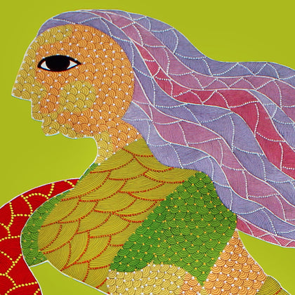 Gond - Untitled 113, Venkat Raman Singh Shyam, Arts of the Earth - Artisera