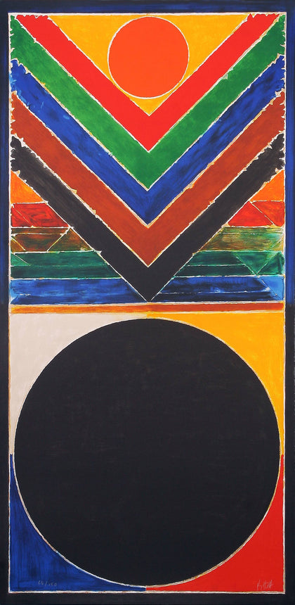 S H Raja S.H. Raza: Art by S.H Raza, Limited Edition Print, Paintings, Serigraph ...