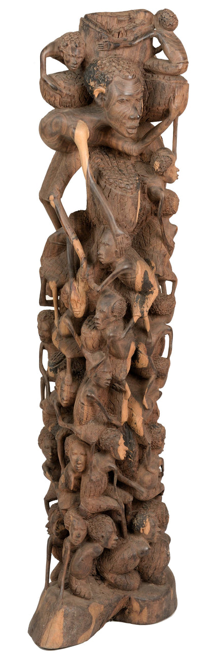 Makonde Tree of Life Sculpture 01, , African Sculptures - Artisera