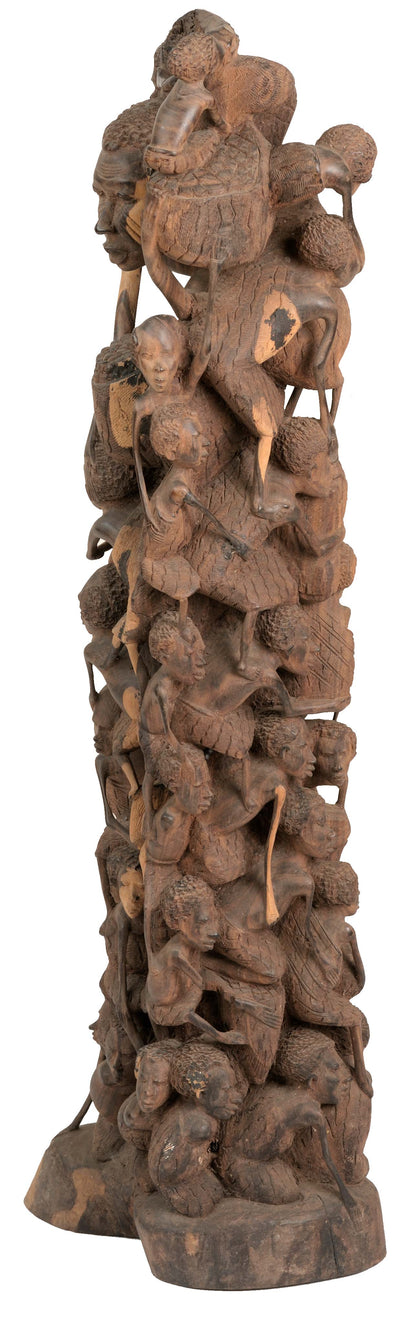 Makonde Tree of Life Sculpture 01, , African Sculptures - Artisera