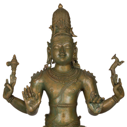 Shiva, , Lost Wax Bronze Sculptures - Artisera