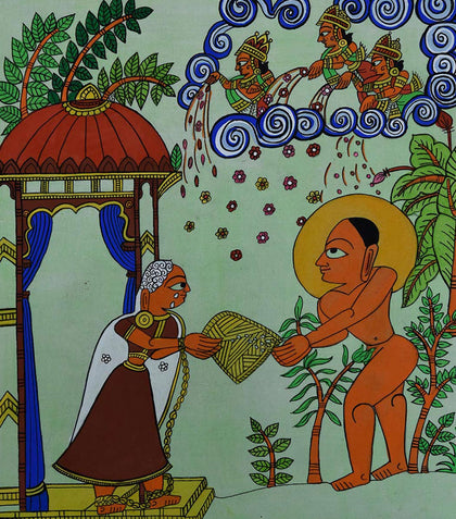 Phad 21 - Mahaveer Swami Abhigrah, , Phad Art - Artisera