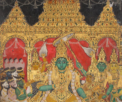 Ram Rajya Abhishek (Ram's Coronation) - II, , Heritage Arts - Artisera