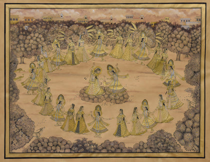 Raas Leela - 05, Pushkar Lohar, Ethnic Art - Artisera