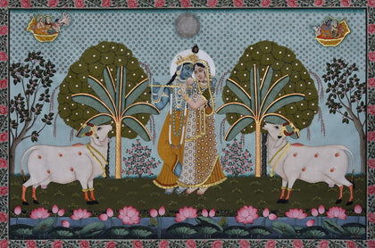 Radha Krishna - 10, Nitin and Nilesh Sharma, Ethnic Art - Artisera