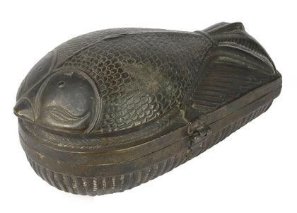Fish Shaped Pandan Box, , Balaji's Antiques and Collectibles - Artisera
