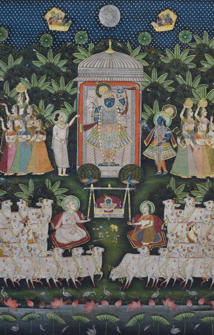 Teen Darshan - 02, Narendra Kumar, Ethnic Art - Artisera
