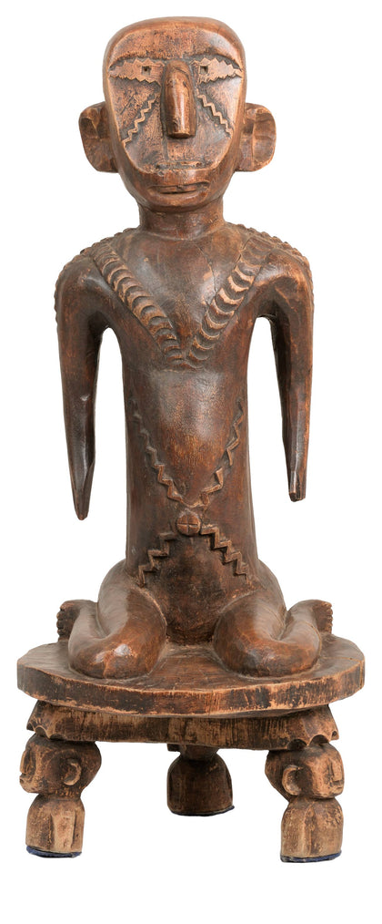 Man Seated on Stool, , African Sculptures - Artisera