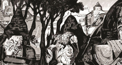 Banaras in Winter, Manu Parekh, Archer Art Gallery - Artisera