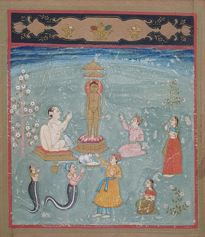 Deccan Jain Painting 01, , Indian Miniatures - Artisera