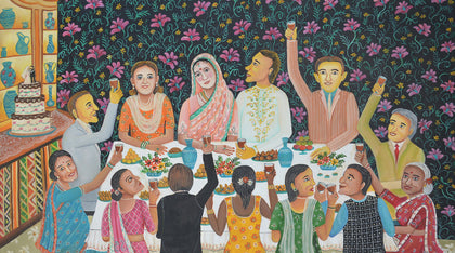 Wedding Feast, Nayanaa Kanodia, Archer Art Gallery - Artisera