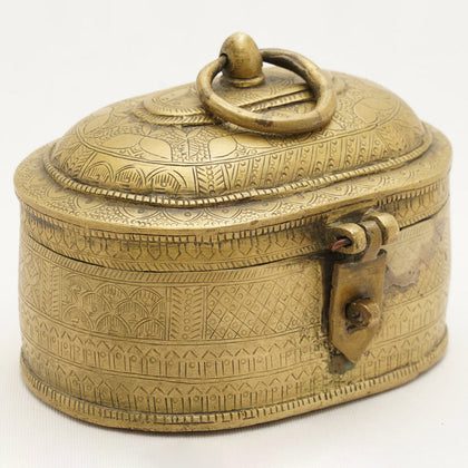 Embossed Trinket Box, , Ethnic Art Collectibles - Artisera